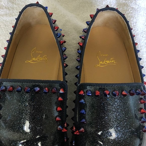 Christian Louboutin PIK BOAT Stud Loafer ,NWOT , EU 41 - Picture 2 of 16